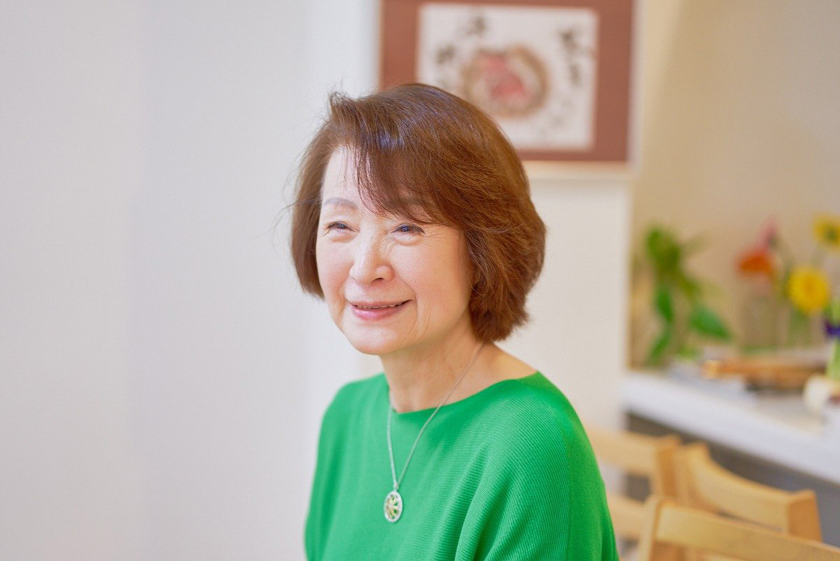 「絵手紙はもらう人が気軽に喜べるのがよさ」と吉水さん